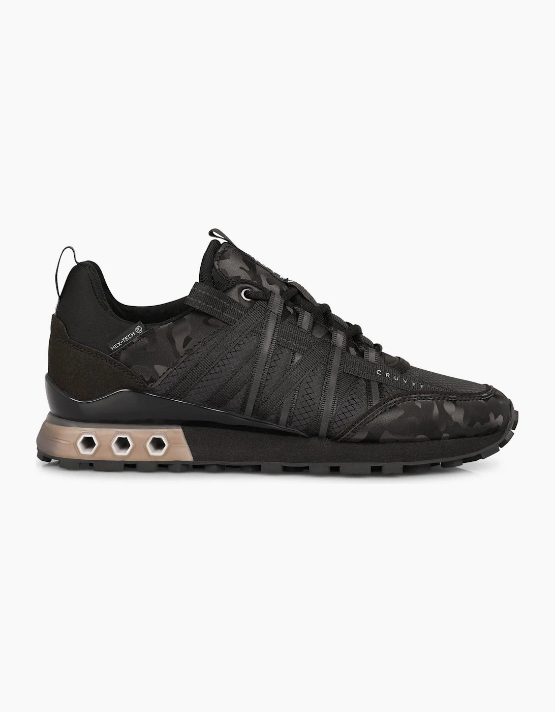 Fearia Hex Camo Lace-Up Sneakers
