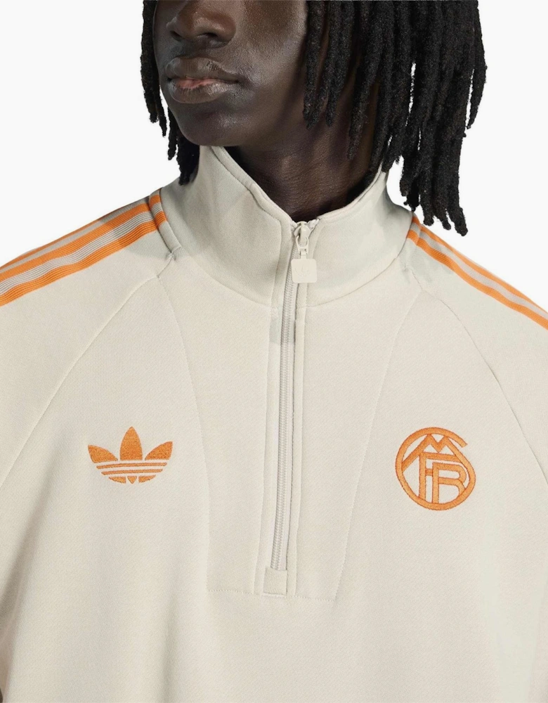 FC Barcelona Funnel Neck Drill Top