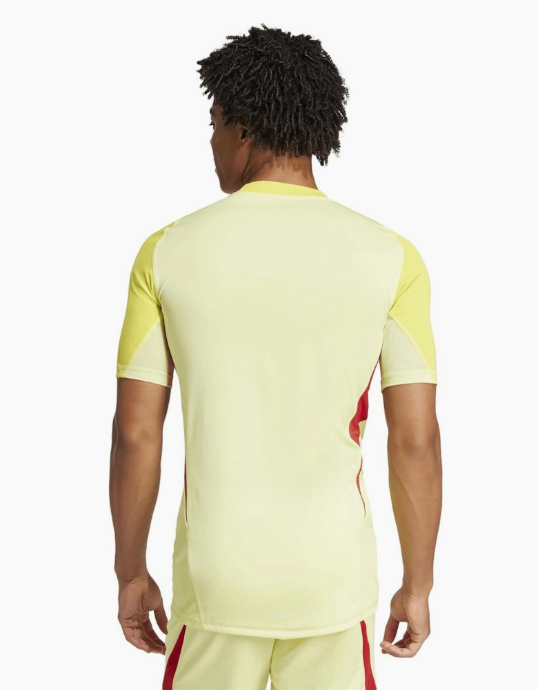 Slim Fit Crew Neck Raglan Sleeve Jersey T-Shirt