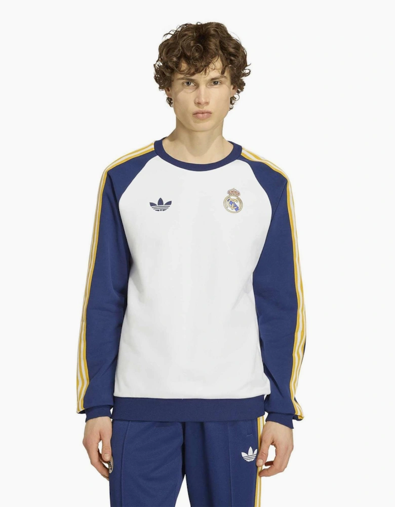 Crew Neck Raglan Sleeve Sweatshirt