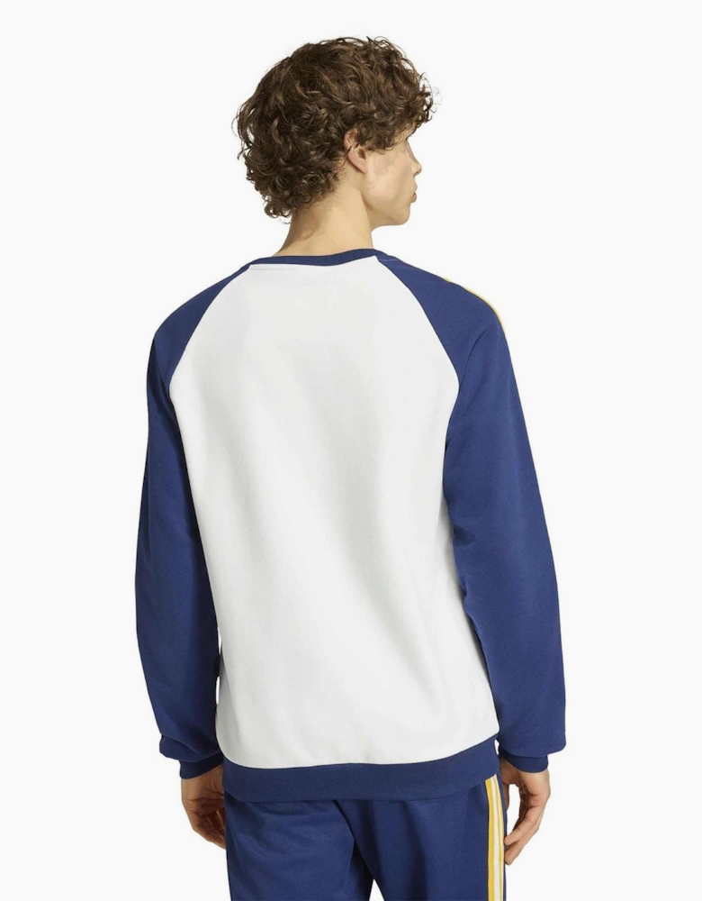 Crew Neck Raglan Sleeve Sweatshirt