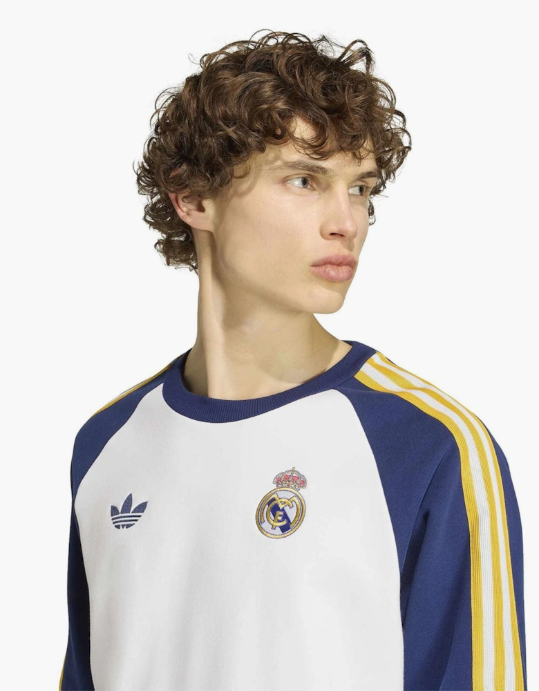 Crew Neck Raglan Sleeve Sweatshirt