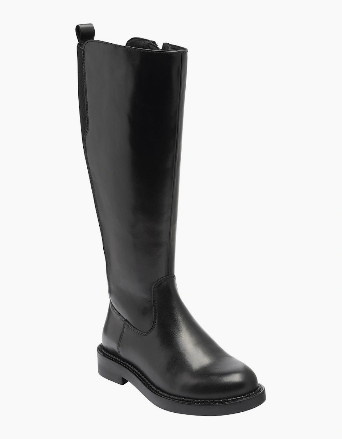 Lotus Women's Arno Womens Knee High Boots - Black - Size: 3