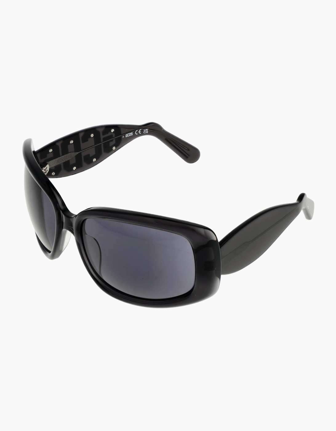 Gcds , Sunglasses, Unisex, Black, One Size, Black Unisex Sunglasses Butterfly Style - Image 2