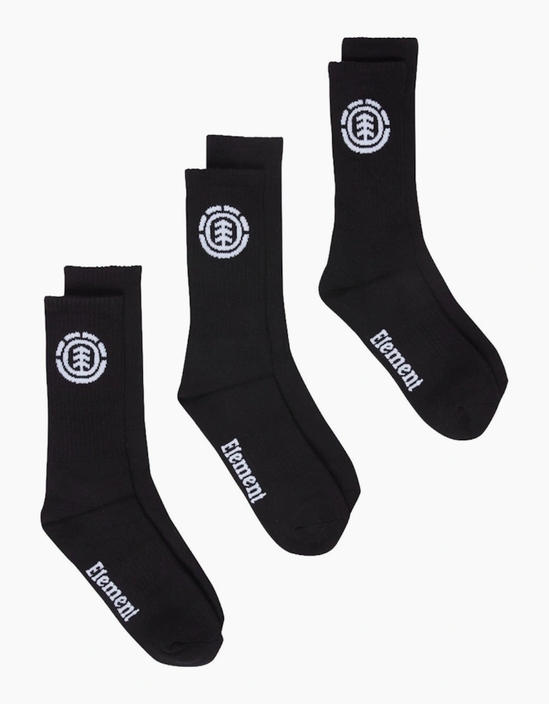 Element Mens Icon Socks 3Pk Crew Socks