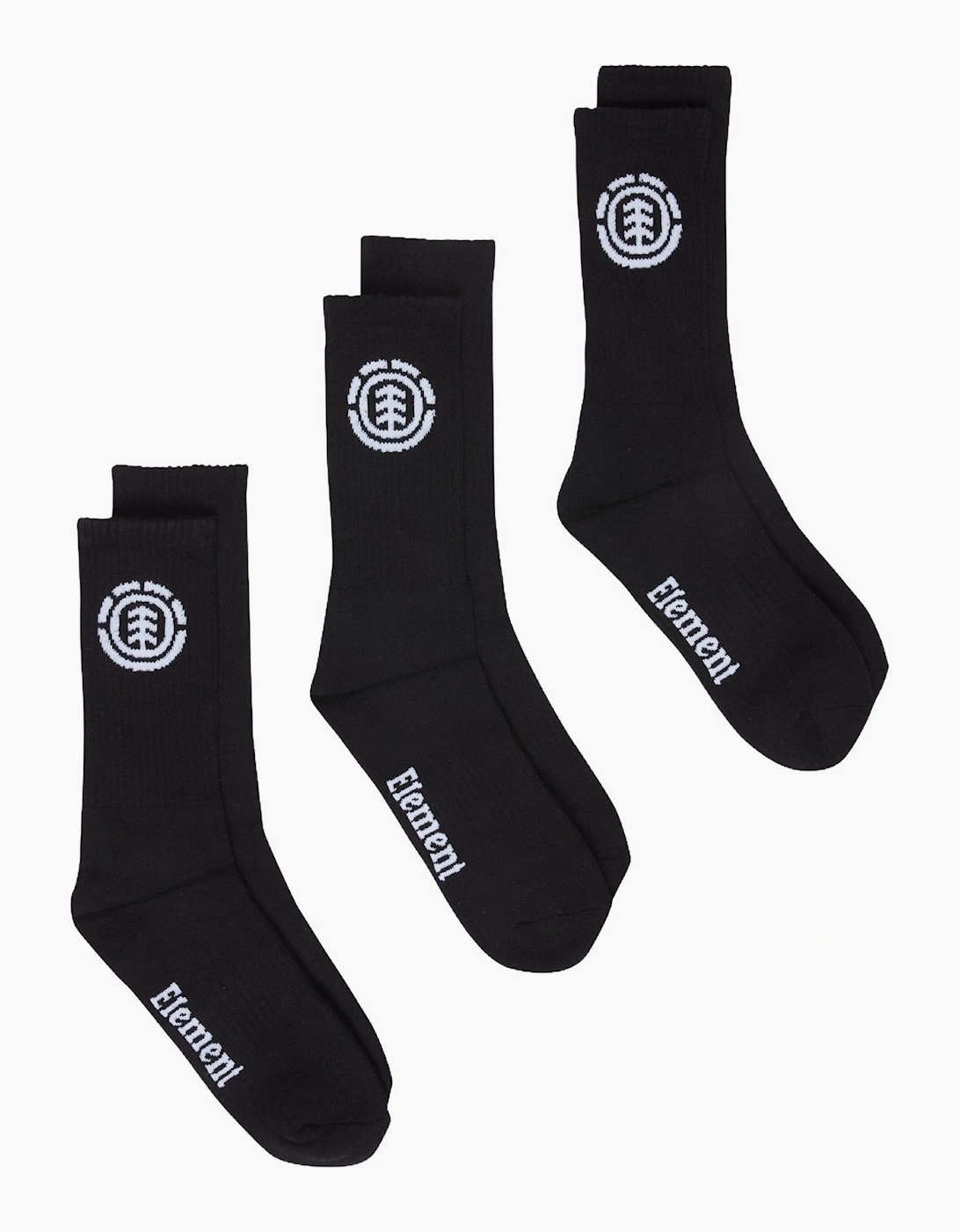 Element Mens Icon Socks 3Pk Crew Socks