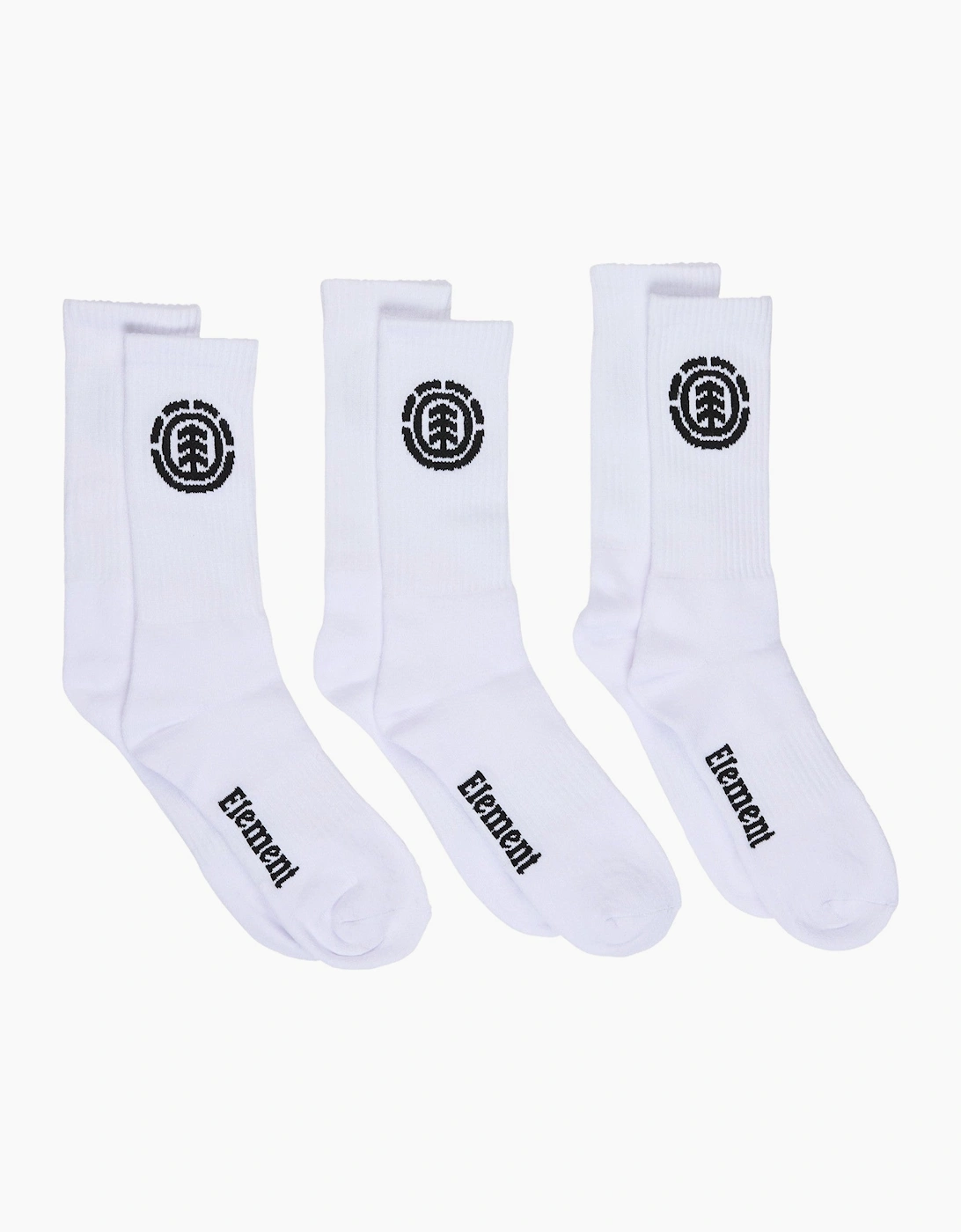 Element Mens Icon Socks 3Pk Crew Socks