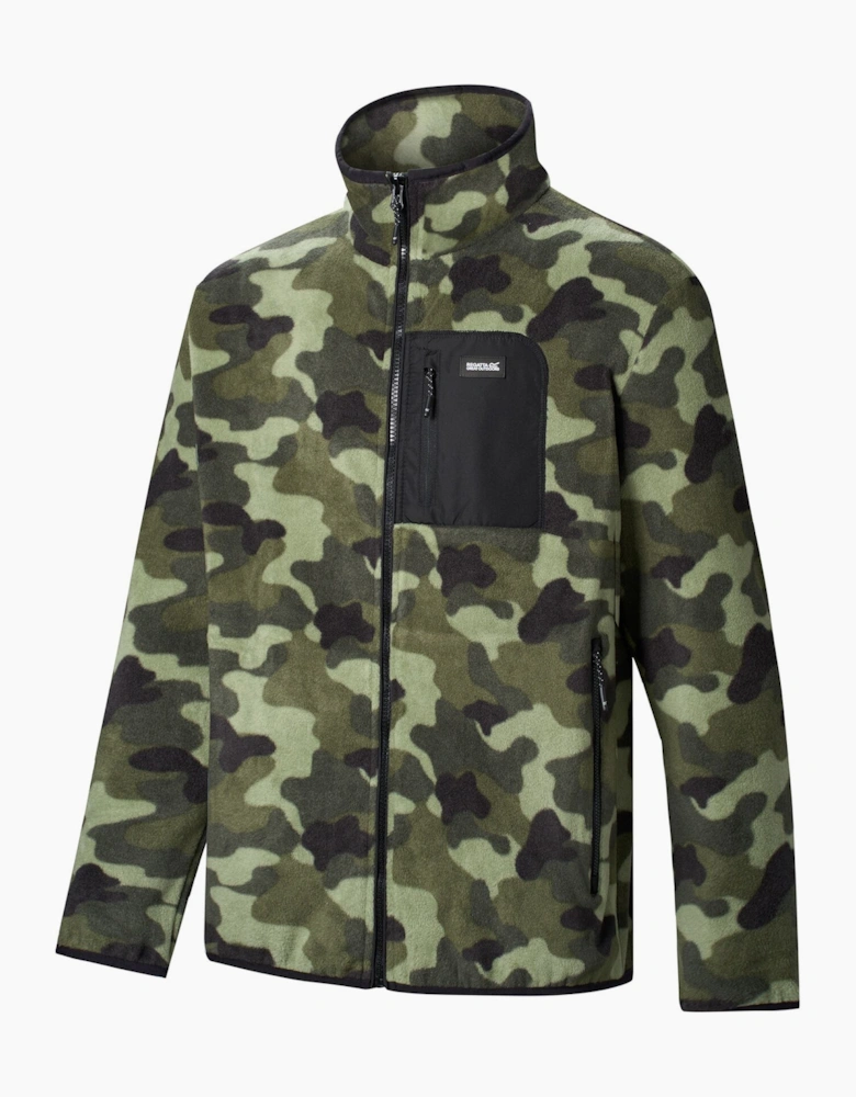 Regatta Mens Frankie Camouflage Fleece Jacket