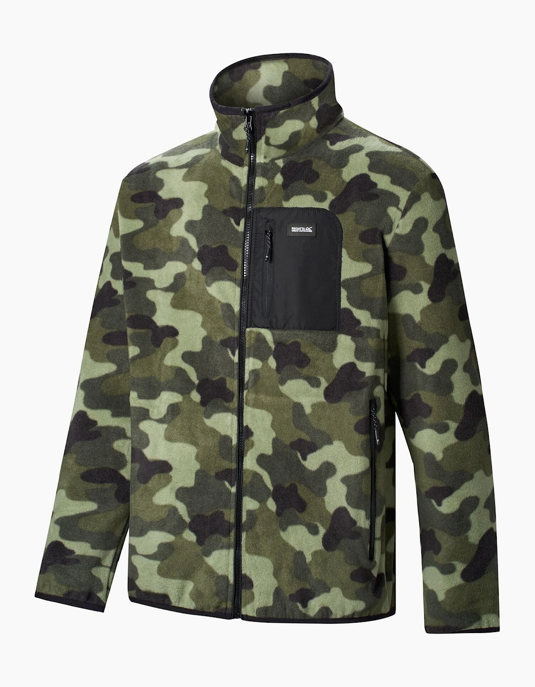 Regatta Mens Frankie Camouflage Fleece Jacket