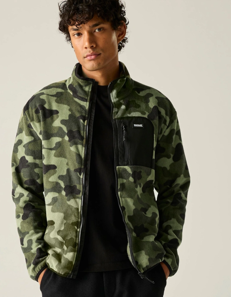 Regatta Mens Frankie Camouflage Fleece Jacket