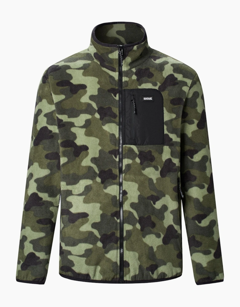 Regatta Mens Frankie Camouflage Fleece Jacket