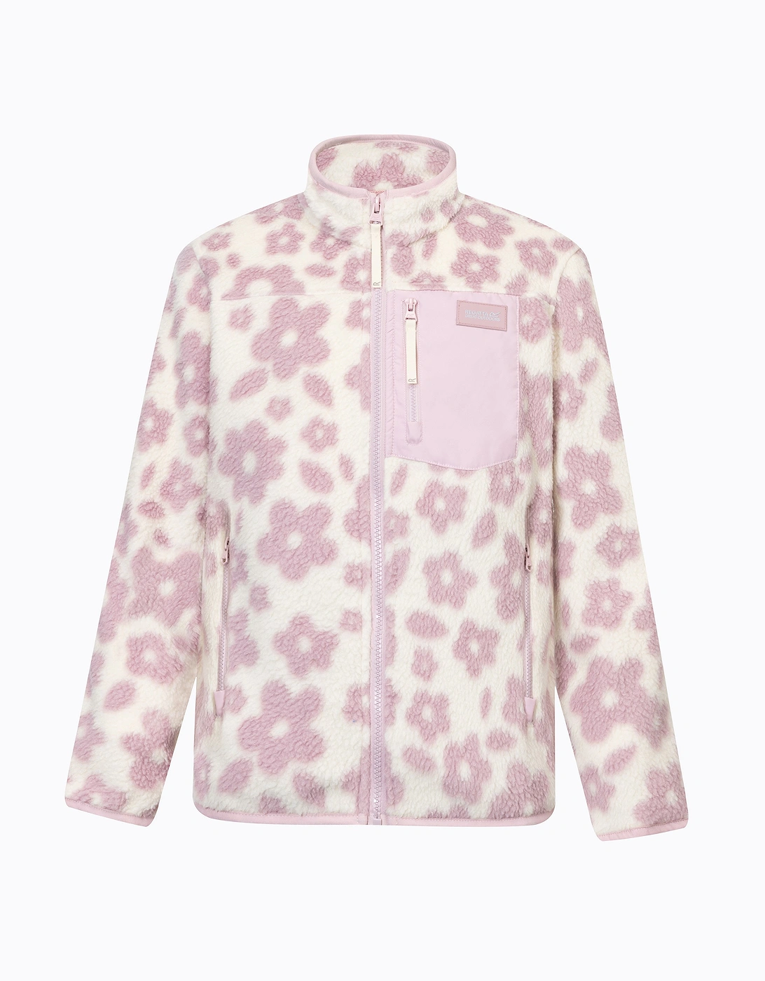 Regatta Childrens/Kids Frankie Floral Full Zip Fleece Jacket