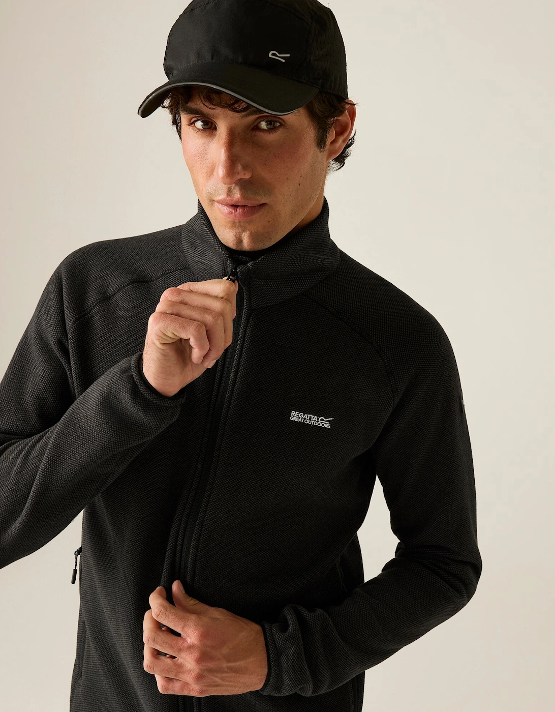 Regatta Mens Rike Full Zip Fleece Jacket