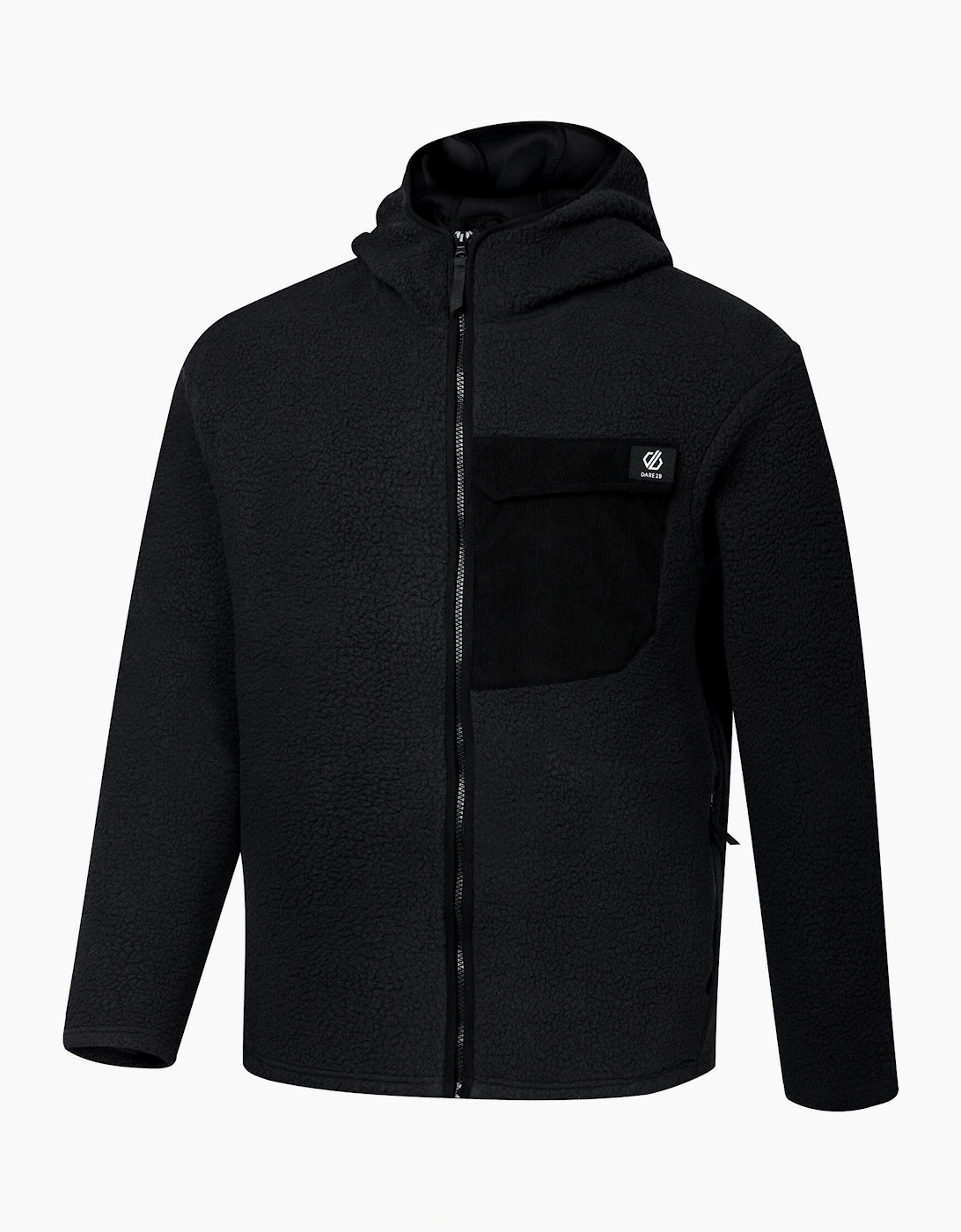 Dare 2B Mens Firn Borg Hooded Fleece Jacket