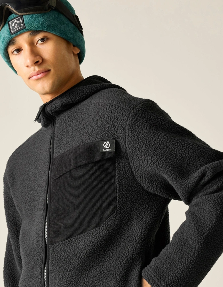 Dare 2B Mens Firn Borg Hooded Fleece Jacket