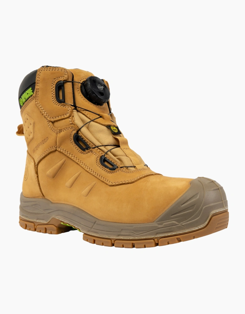 Apache Churchill Unisex Composite Toe Safety Boots Wheat