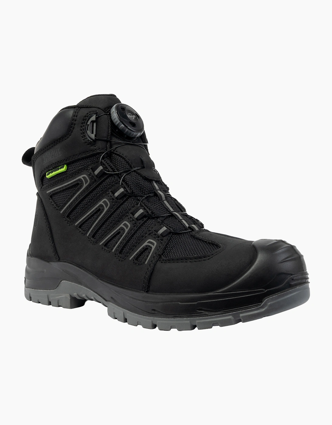 Apache Fort Unisex Composite Toe Safety Boots Black