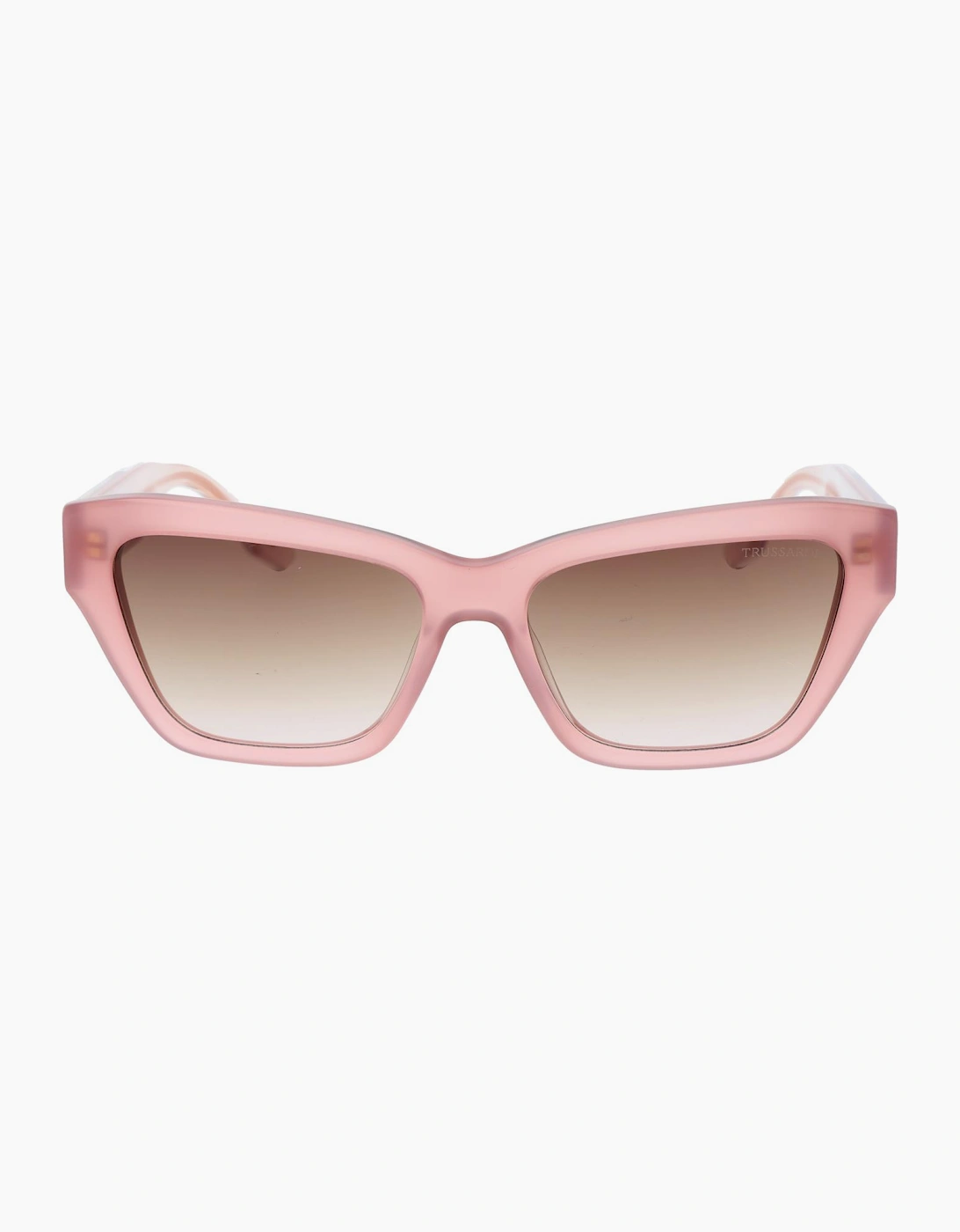 Trussardi Acetate Sunglasses - Female - Sunglasses - Pink - One Size - Accessories - Image 3