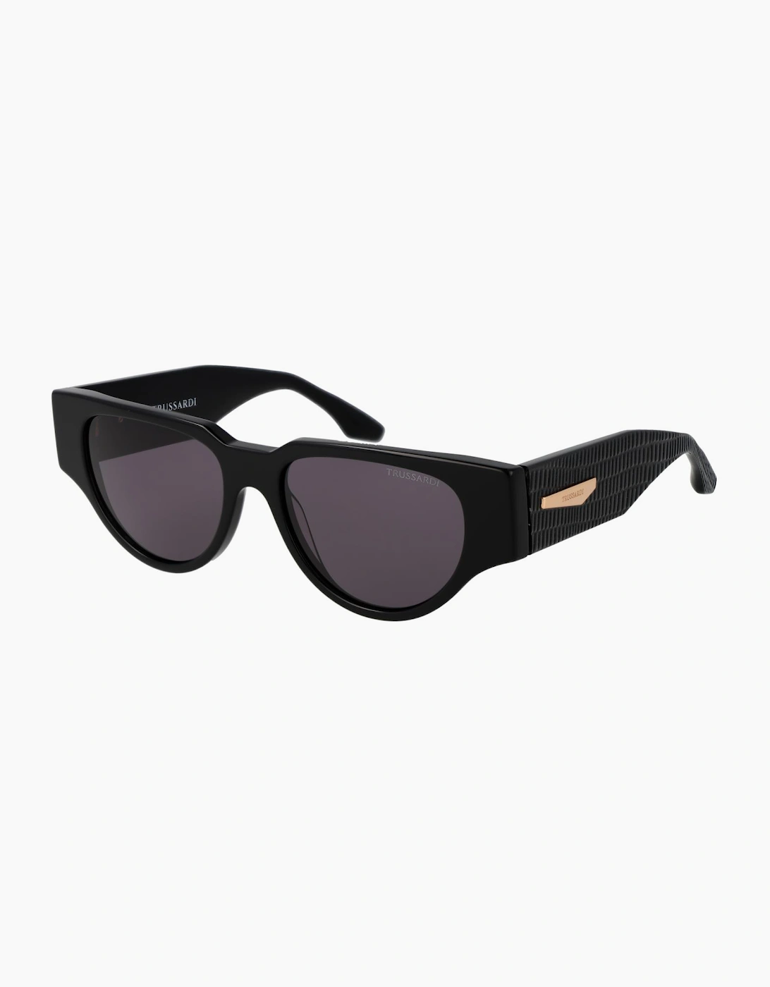 Trussardi Black Acetate Sunglasses - Image 2