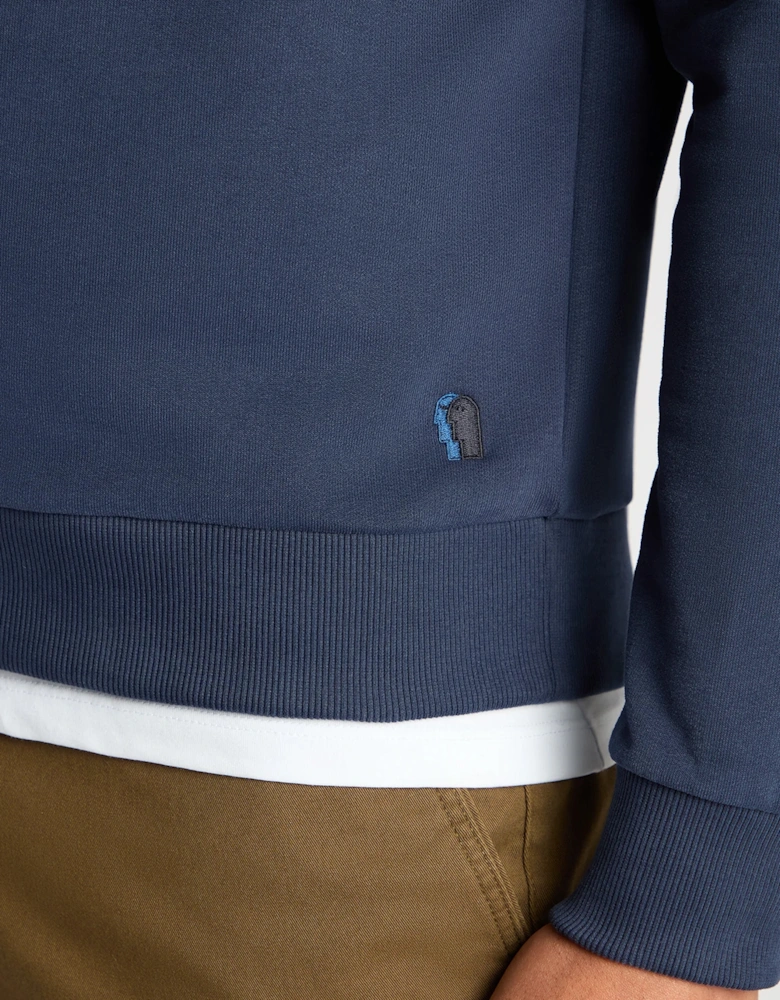 Remus Uomo Crew Neck Sweatshirt DARK BLUE