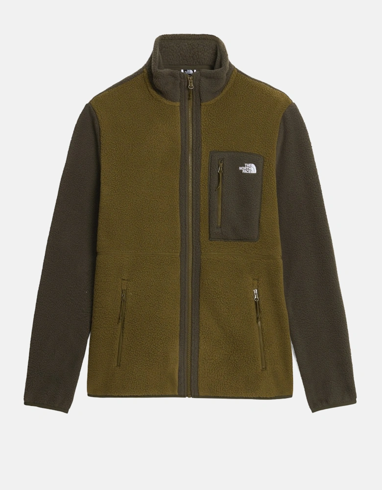 M Yumiori Full Zip Fleece Khaki