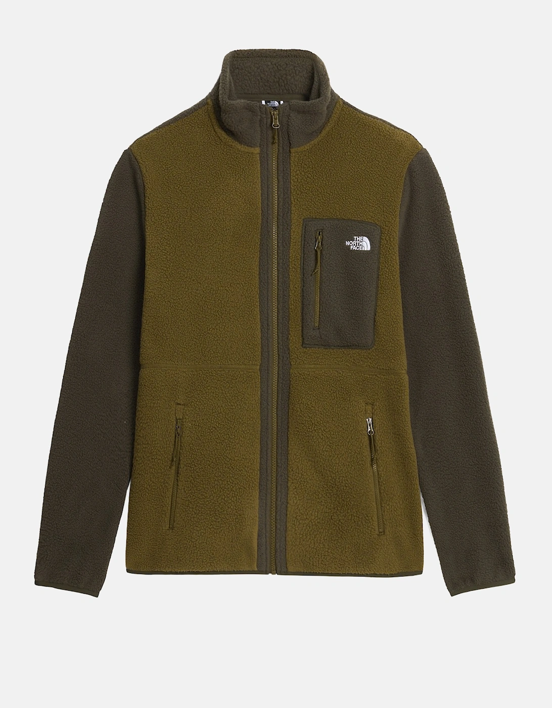 The North Face Men's M Yumiori Full Zip Fleece Khaki - Caraway - Size: XXL