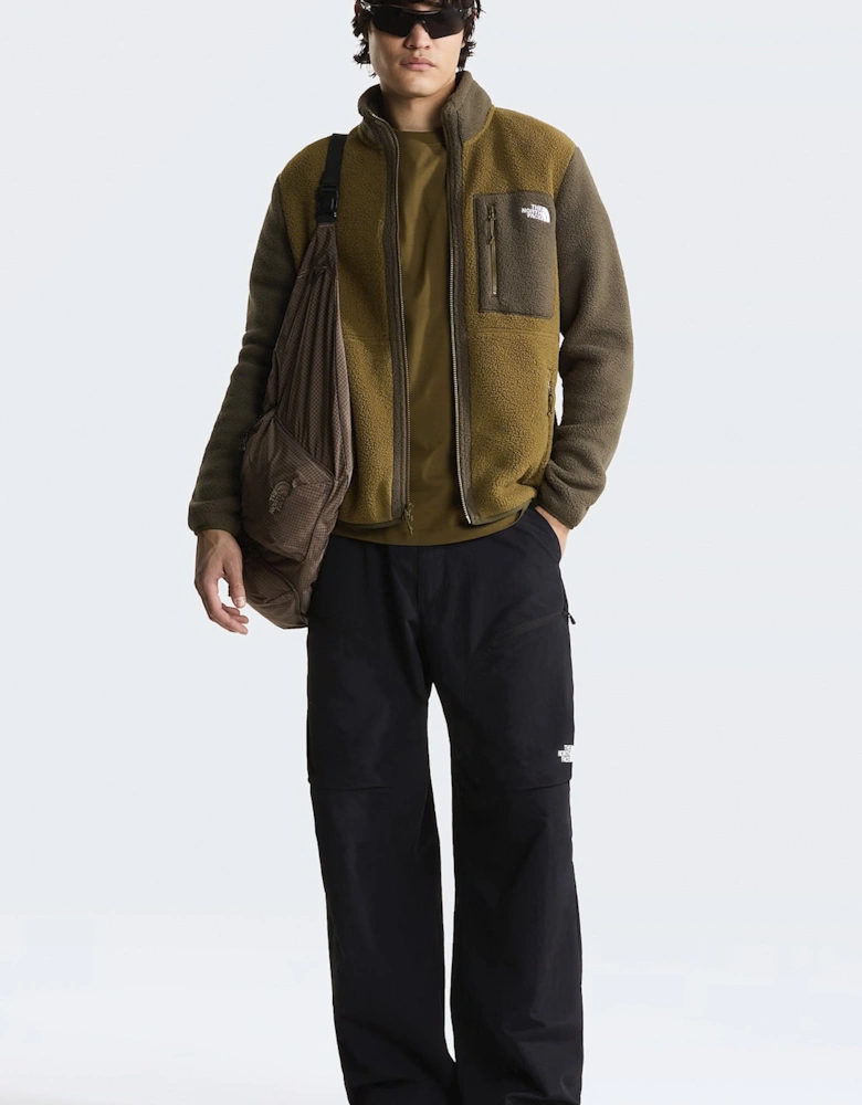 M Yumiori Full Zip Fleece Khaki