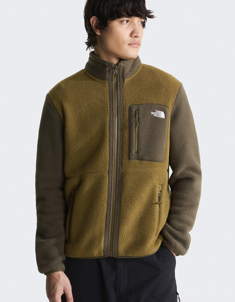 M Yumiori Full Zip Fleece Khaki