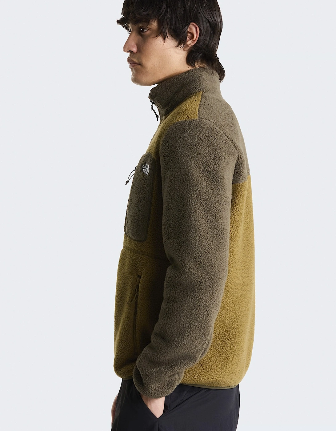 M Yumiori Full Zip Fleece Khaki