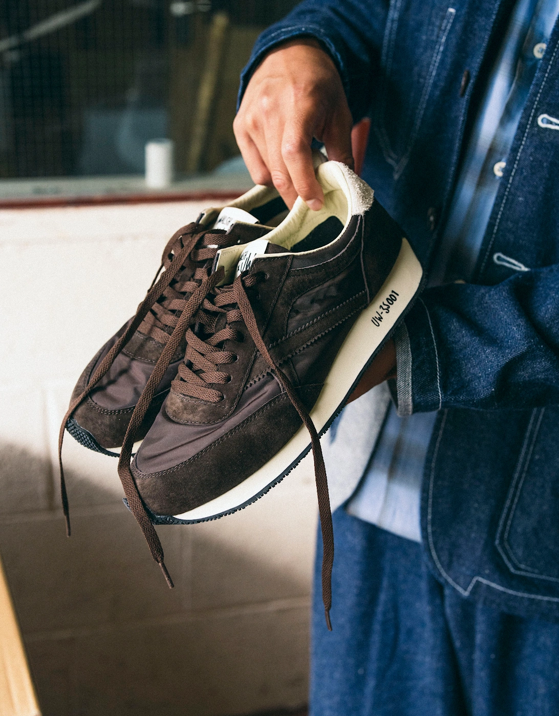 Walsh x Universal Works Tornado Men's Brown Trainers