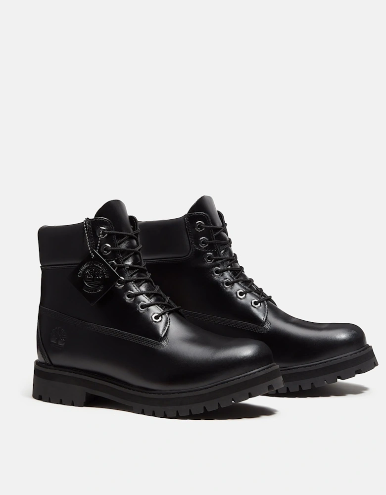 HRTG 6 Inch Lace Waterproof Boot Black