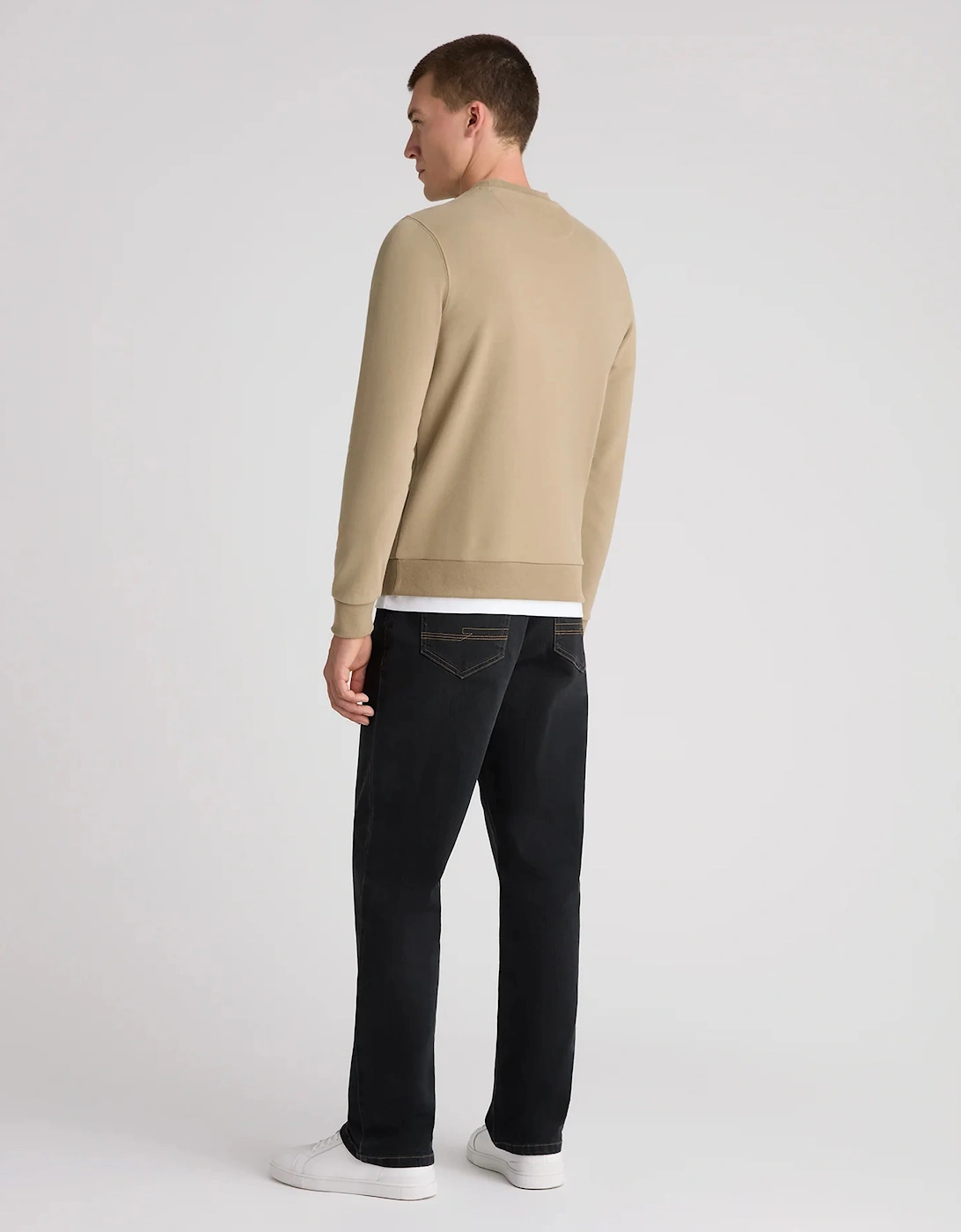 Remus Uomo Crew Neck Sweatshirt BEIGE