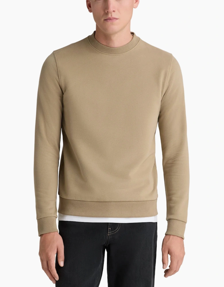 Remus Uomo Crew Neck Sweatshirt BEIGE