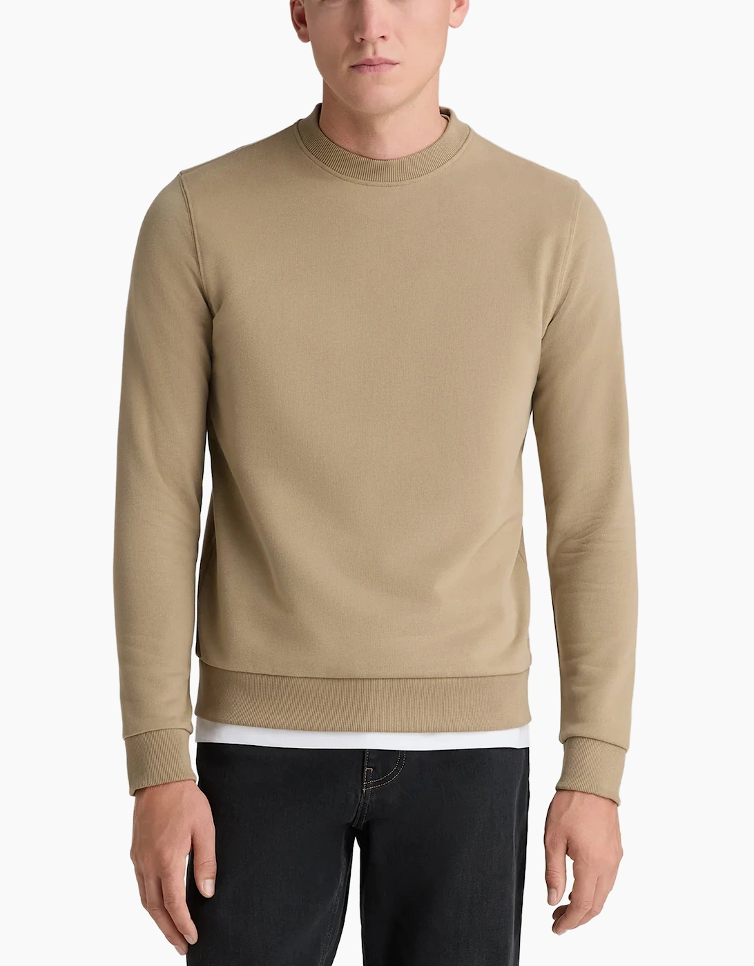 Remus Uomo Crew Neck Sweatshirt BEIGE