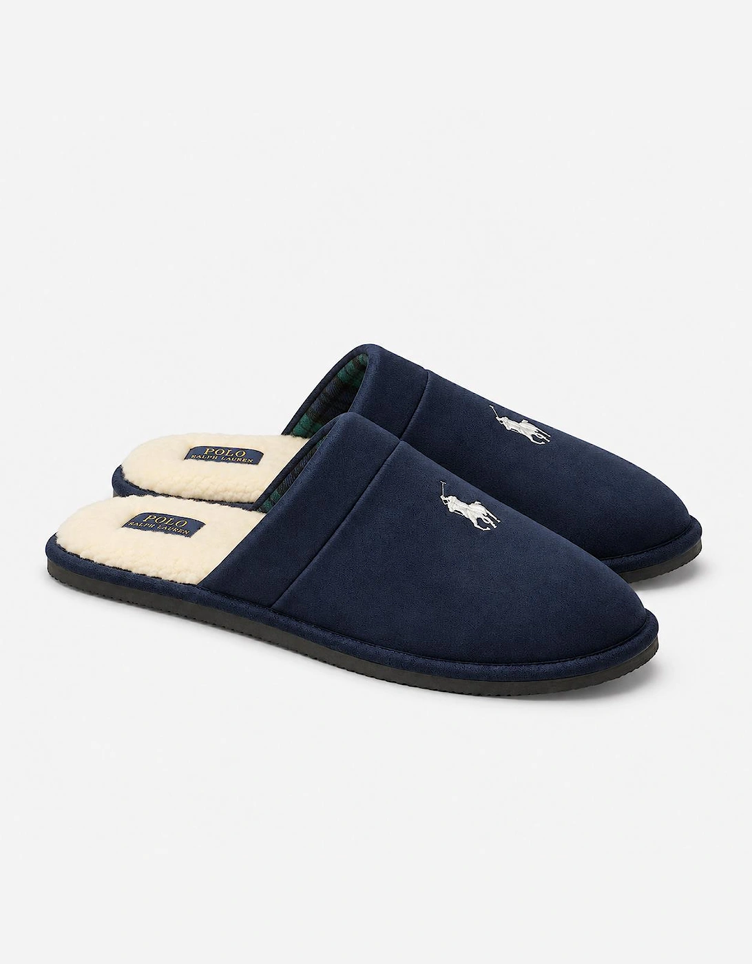 Polo Ralph Lauren KLARENCE Mens Mules Navy/Blackwatch/Cream
