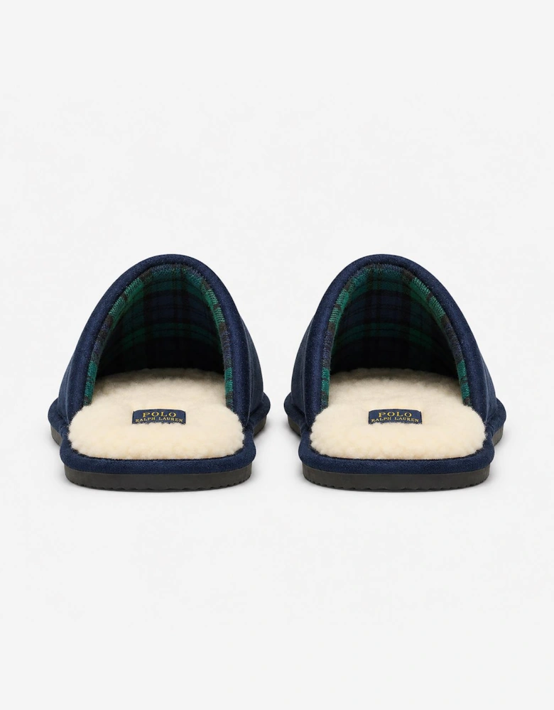 Polo Ralph Lauren KLARENCE Mens Mules Navy/Blackwatch/Cream