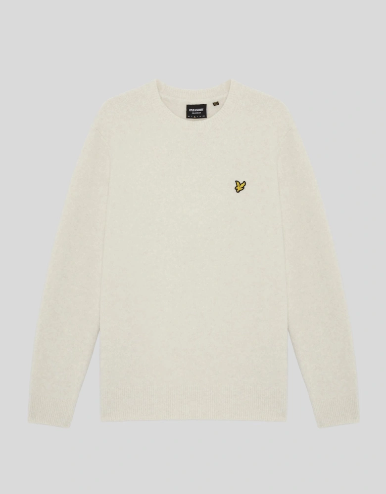 Brushed Crew Neck Jumper