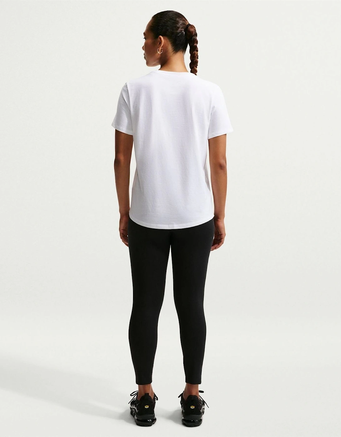 Womens Classic High Waisted 7 8 Leggings