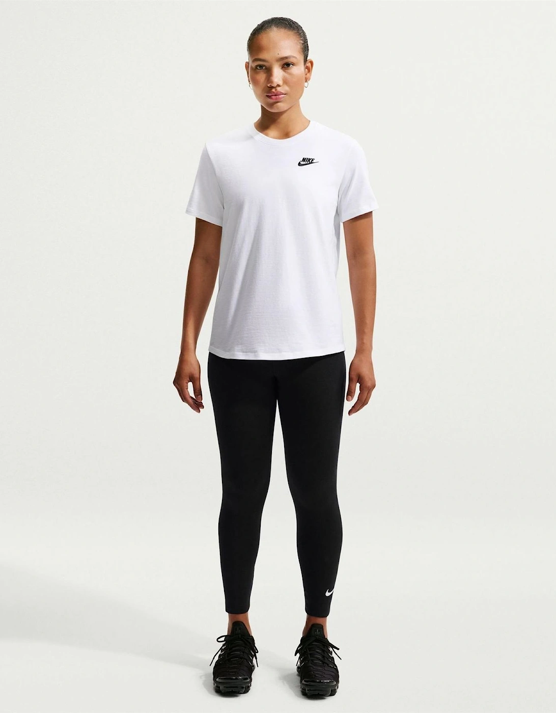 Womens Classic High Waisted 7 8 Leggings