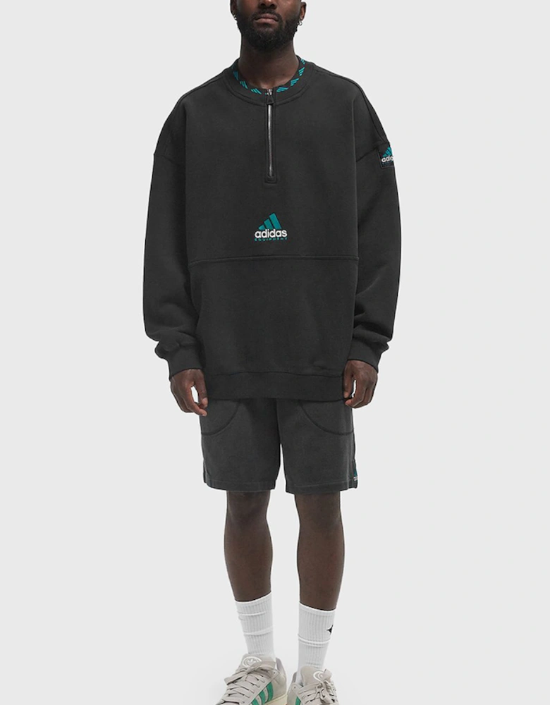 Adidas Equipment Fleece Half-Zip Sweatshirt