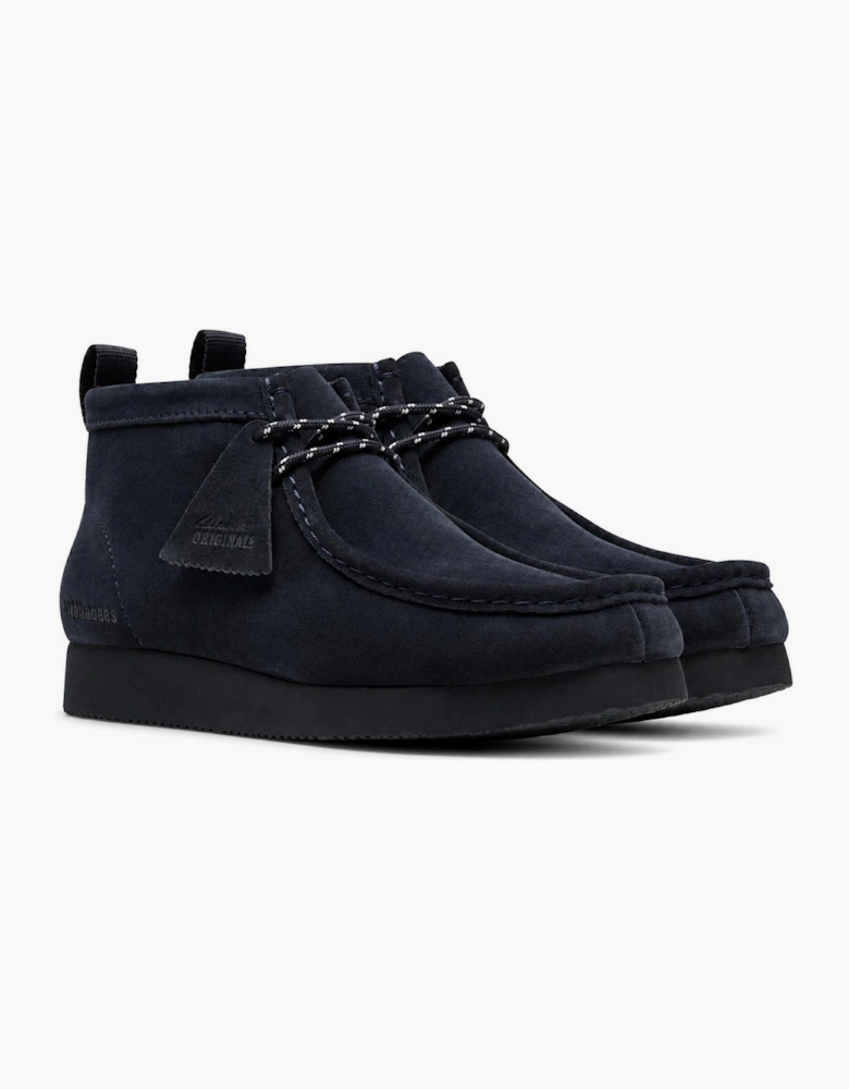 Clarks Originals Wallabee Lite Boots Ink Suede