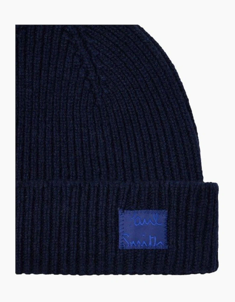 Paul Smith  Cashmere Beanie 47A Navy