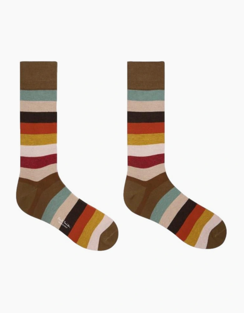 Paul Smith  Craft Stripe Sock 92 Multi