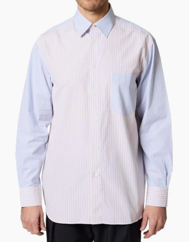 Paul Smith  SC Mix Up Easy Fit Shirt 40  Lt Blue