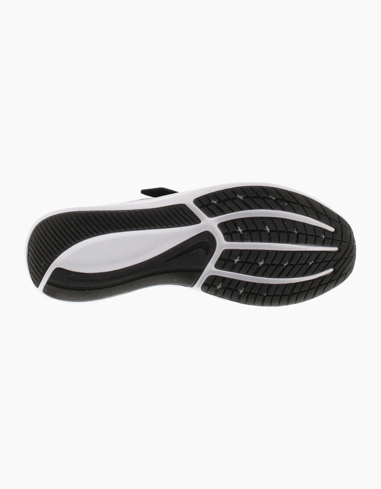 Nike Girls Trainers Star Runner 3 Psv Touch Fastening black UK Size