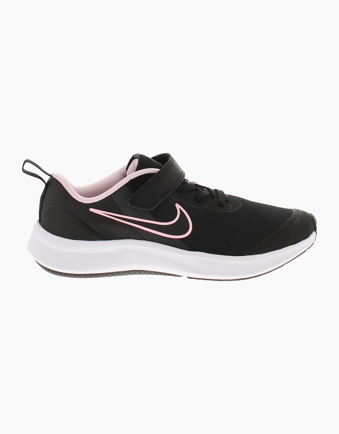 Nike Girls Trainers Star Runner 3 Psv Touch Fastening black UK Size