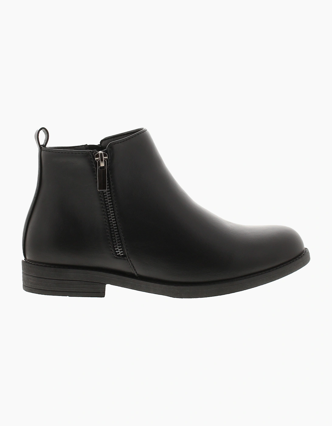 Platino Womens Ankle Boots Holly Zip black UK Size