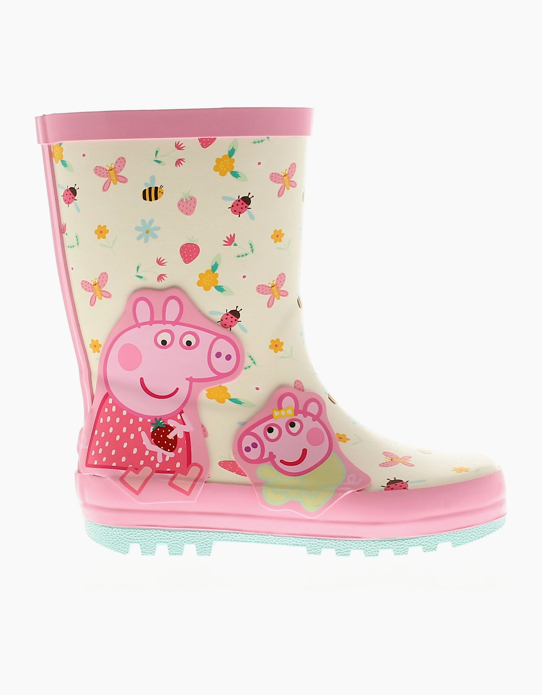 Peppa Pig Girls Wellies Infants Peppa Welly pink UK Size