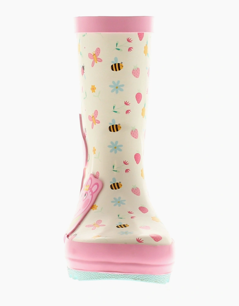 Peppa Pig Girls Wellies Infants Peppa Welly pink UK Size