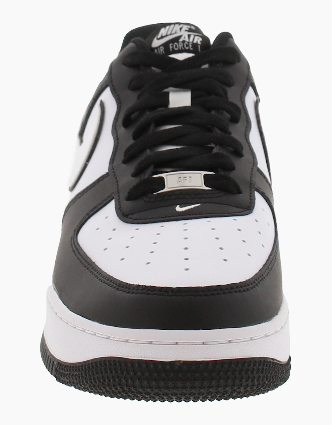 Nike Mens Trainers Air Force 1 07 Leather Lace Up black UK Size